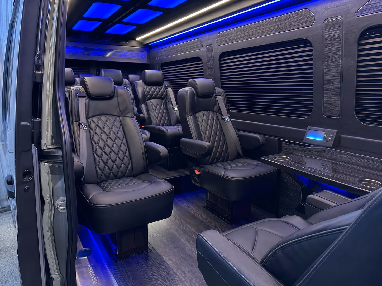 nashville 12 passenger sprinter van inside