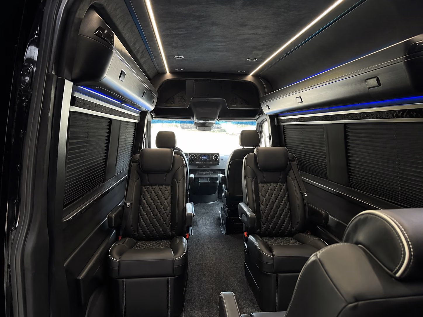nashville 12 passenger sprinter van interior