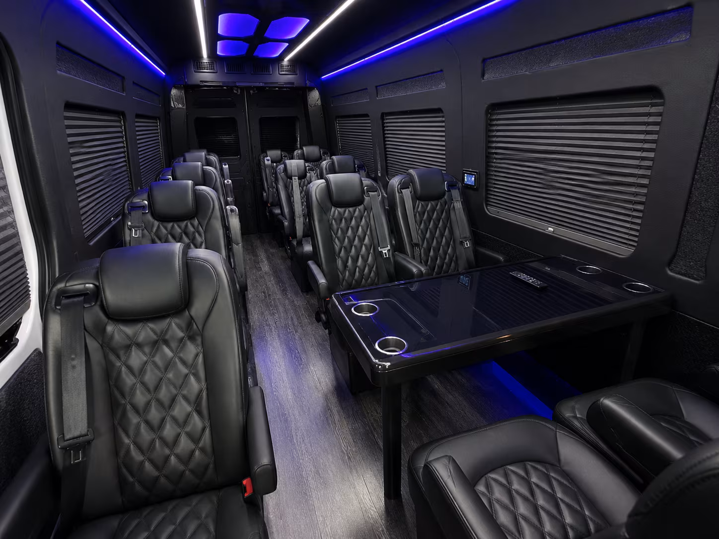 nashville 15 passenger sprinter van inside