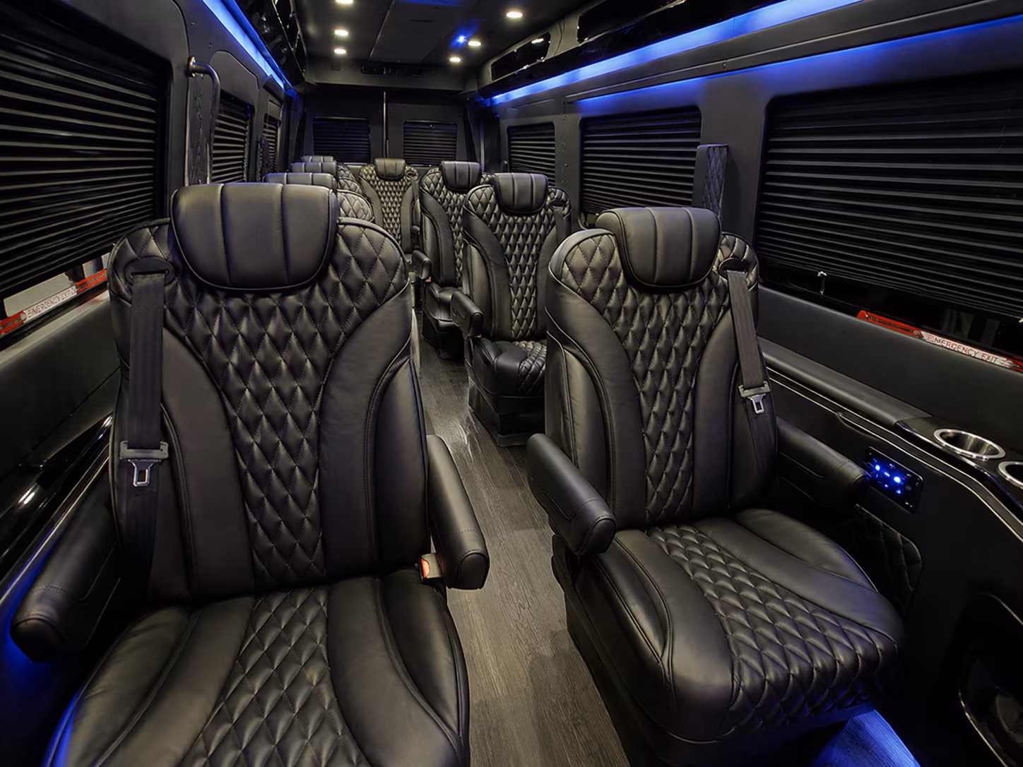 nashville 18 passenger sprinter van interior
