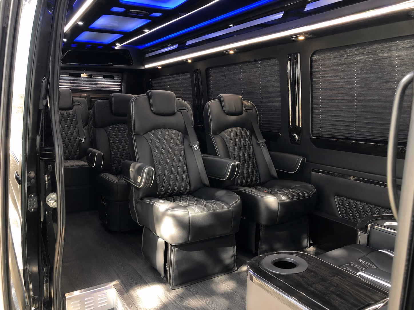 nashville 8 passenger sprinter van inside