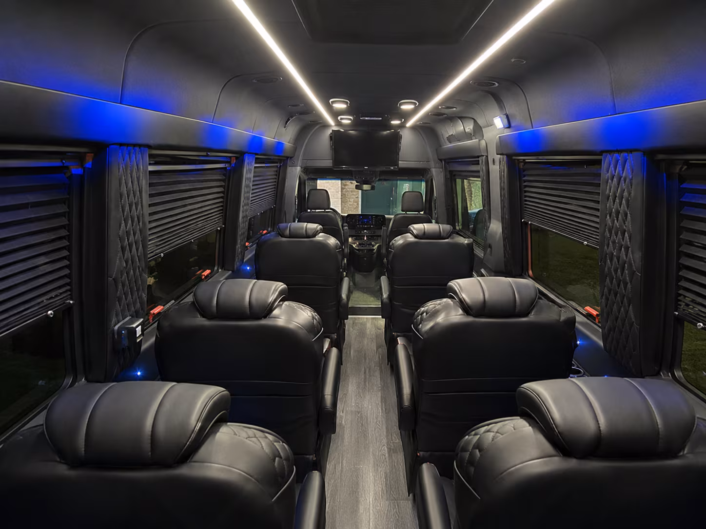 nashville 8 passenger sprinter van interior